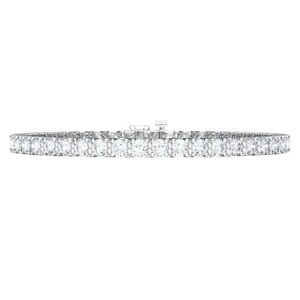 Bella Crystal Line Tennis Bracelet in 925 Silver Dazzling Diamond